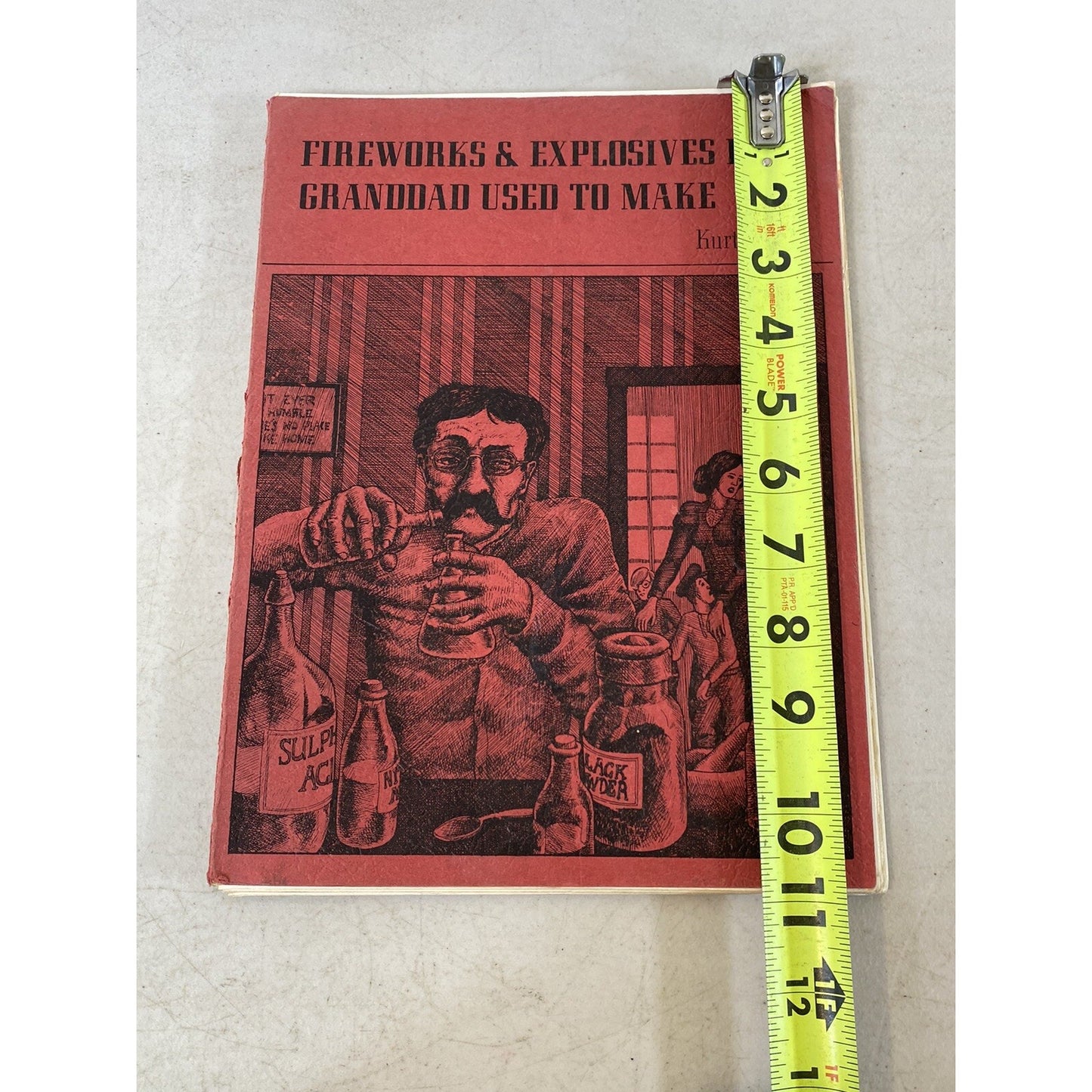 Fireworks & Explosives Like Grandad Used To Make Kurt Saxon Vintage Book 25D71