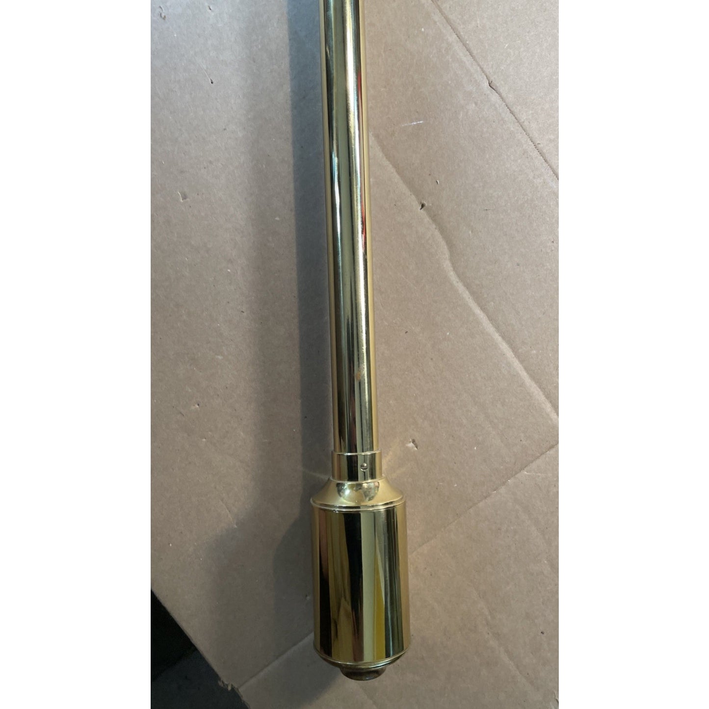 RARE Brass Stick Ship Gimbal Barometer Marine Nautical VINTAGE BOAT GAUGE 89S19