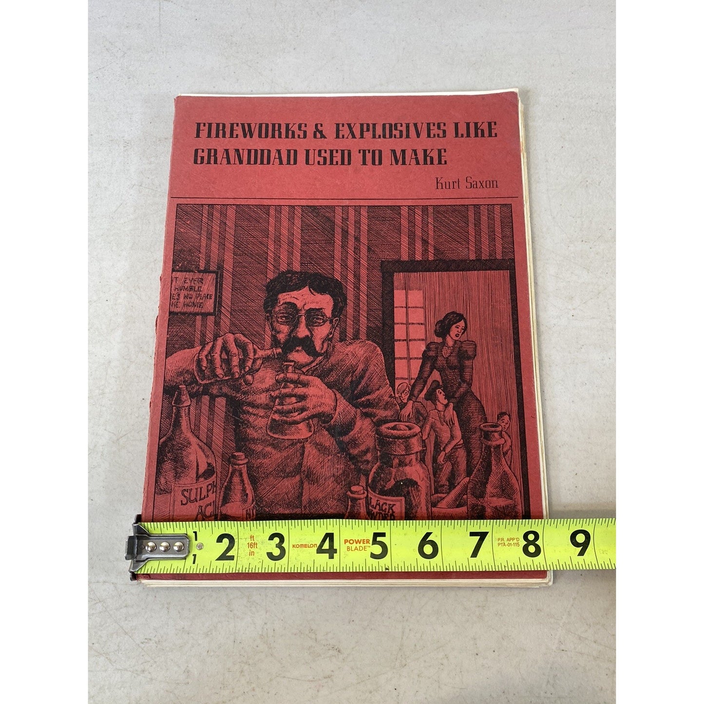 Fireworks & Explosives Like Grandad Used To Make Kurt Saxon Vintage Book 25D71