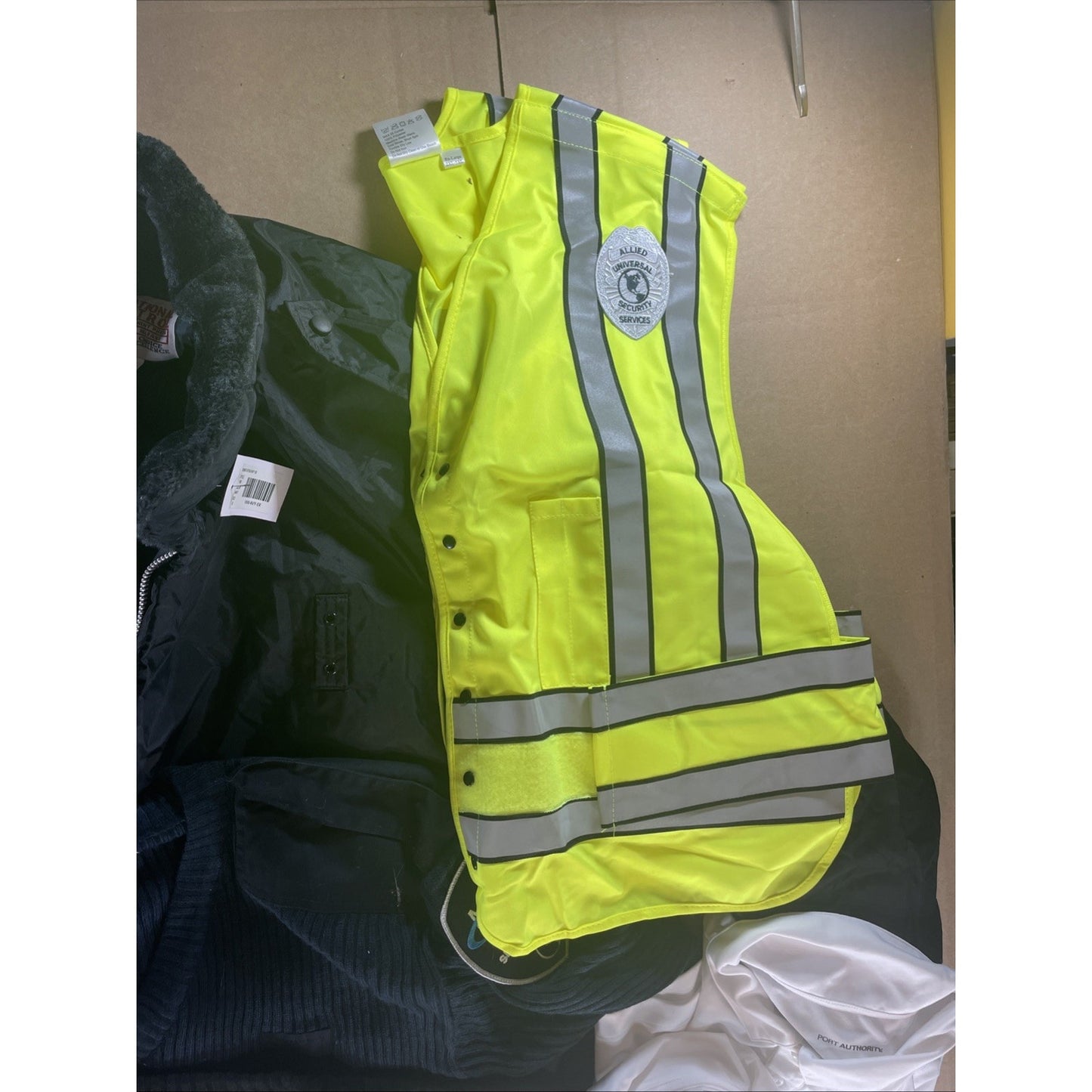 huge Allied Universal Security Uniform Lot Shirt Sweater Jacket Vest 345XL 2G83
